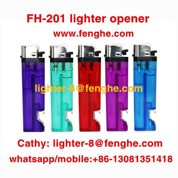 FH_201 flint lighter with bottle opener